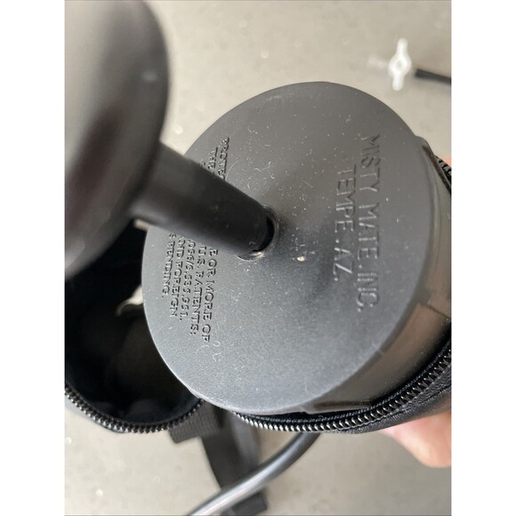 Misty Mate COOL BLAST Portable Personal Air Cooler Pump Mister Blue NOT WORKING - Picture 6 of 8